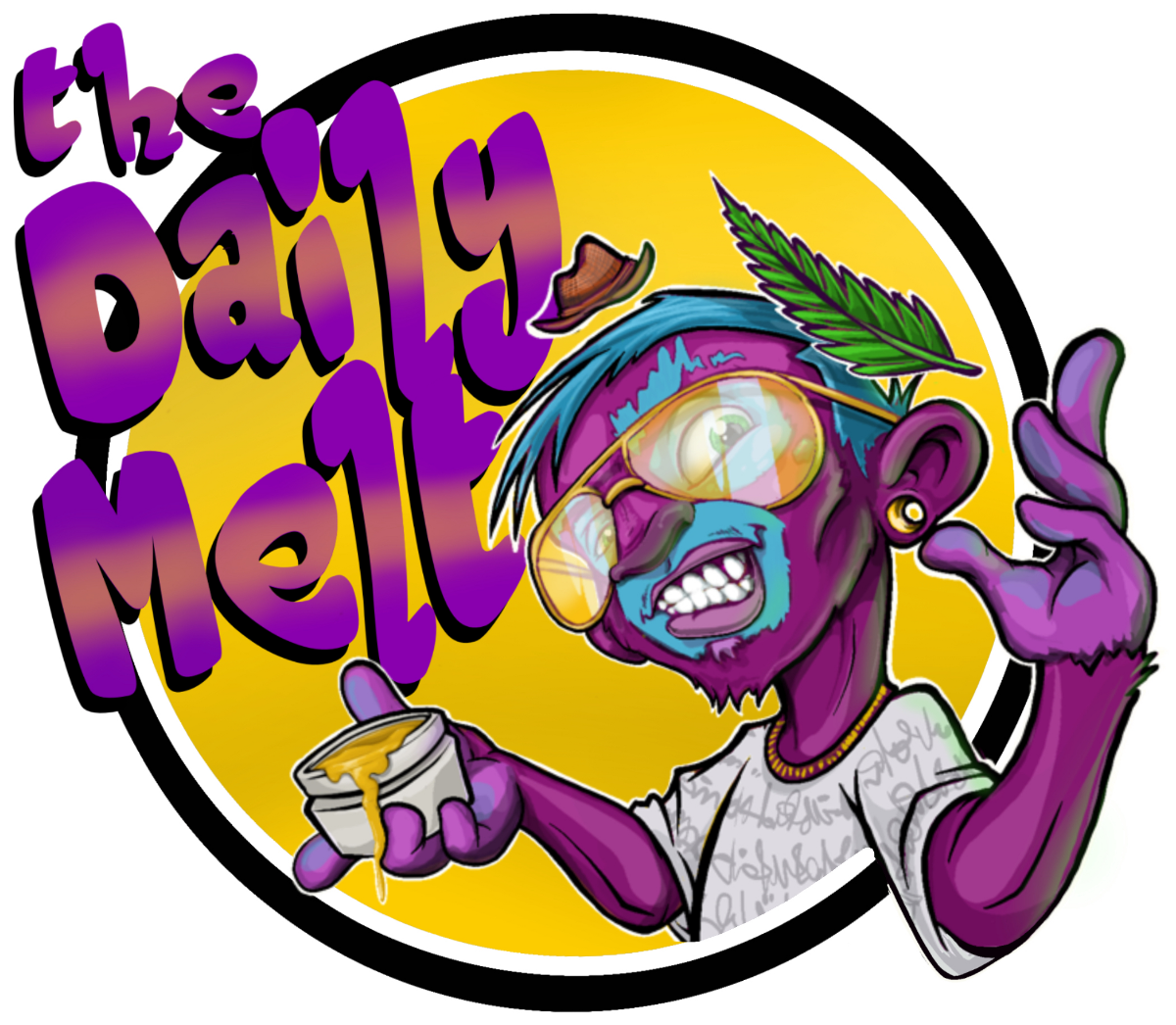 The Daily Melt character — High Regards Rosin Bar