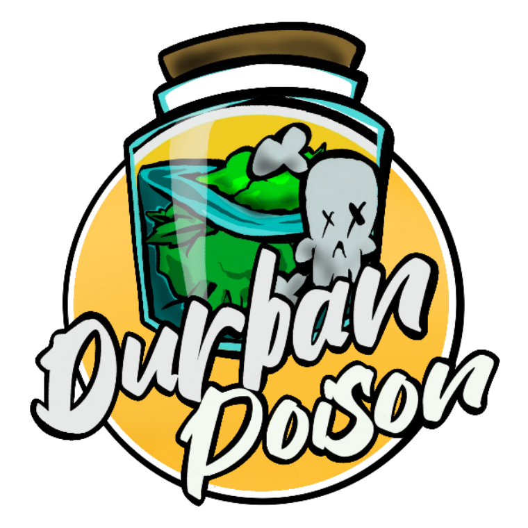 Durban Poison rosin badge